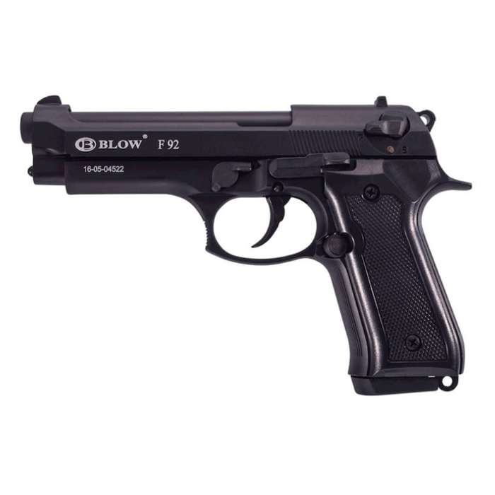 Blow F92 Black Blank/Pepper Gun (Semi Auto|15+1|9mm PAK) - GSA