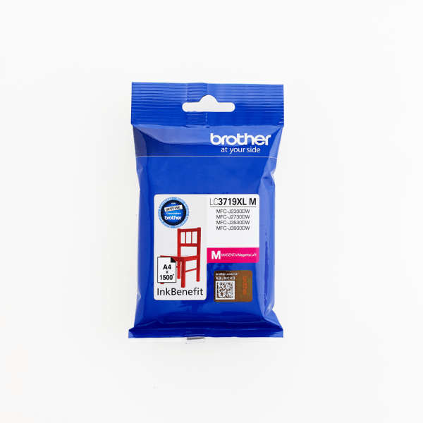 Brother | High Yield Magenta Cartridge for MFCJ3530; MFCJ3930; MFCJ2330DW; MFCJ2730DW