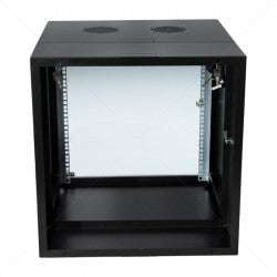 Cabinet 12U Wall Box Swingframe 600mm incl Fan & Power Part No: CA104