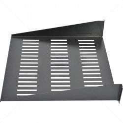 Cabinet 2U Cantilever Shelf 19 450mm Deep Part No: CA109