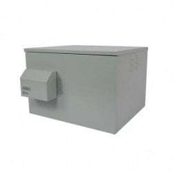 Cabinet 6U Wall Mount Outdoor 600x450mm IP55 Grey Part No: CA111-2