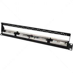 Cabinet Patch Panel CAT6 UTP 24-Port Part No: CN16-6