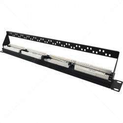 Cabinet Patch Panel CAT6 UTP 24-Port Part No: CN16-6