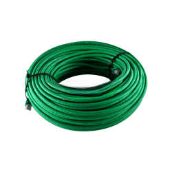 Cable - CAT6e Fly lead 60m Copper Solid - Green Part No: CB65-8