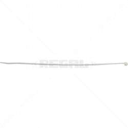 Cable Tie - 300 x 4.8mm White per 100 Pack Part No: CA01-1