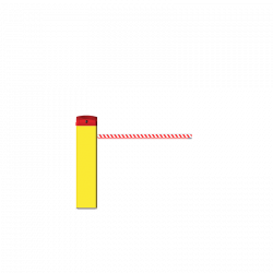 Centurion Traffic Barrier SECTOR II Boom 3m 430SS Rect Loop Det + Pole Part No: GA84-10-1