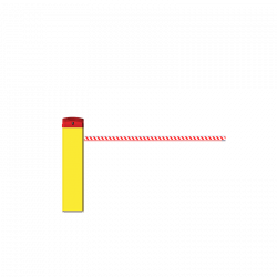 Centurion Traffic Barrier SECTOR II Boom 4.5m 430SS Rect LoopDete+Pole Part No: GA84-11-1