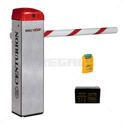 Centurion Traffic Barrier SECTOR II Boom4.5m 316SS incl Loop Dete+Pole Part No: GA84-11
