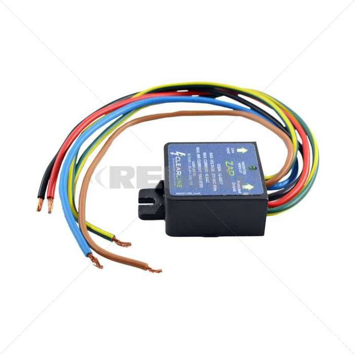 Clearline ZAP3 - 3 Wire + Live Neutral Earth Protector
