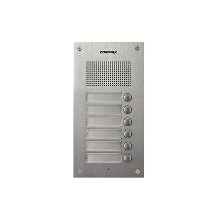Commax IC111-6 6-Button Door Station for Apartments  Wall Mount