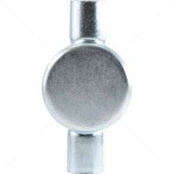 Conduit Bosal - 20mm 3-Way Box Galvanised incl Lid & Screws Part No: CA12-8