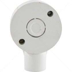 Conduit PVC - 25mm 1-Way Box with Lid and Screws Part No: CA12-4