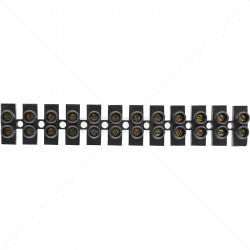 Connector Block - 3A Std Black Part No: CN06