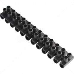 Connector Block - 3A Std Black Part No: CN06