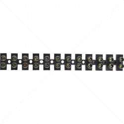 Connector Block - 6A Std Black Part No: CN07