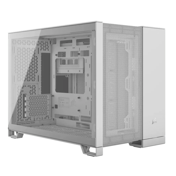 Corsair 2500D AIRFLOW, Midi Tower, PC, White, ATX, 18 cm, 40 cm