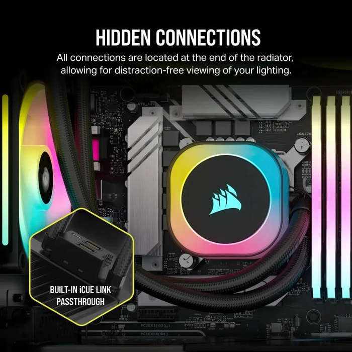 Corsair H150I, All-in-one liquid cooler