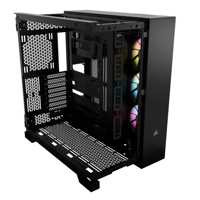 Corsair iCUE LINK 6500X RGB, Midi Tower, PC, Black, ATX