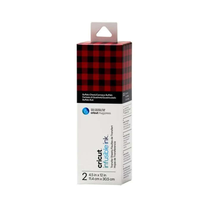 Cricut 2008888 Infusible Ink Transfer Sheets 2 Pack  Black & Red