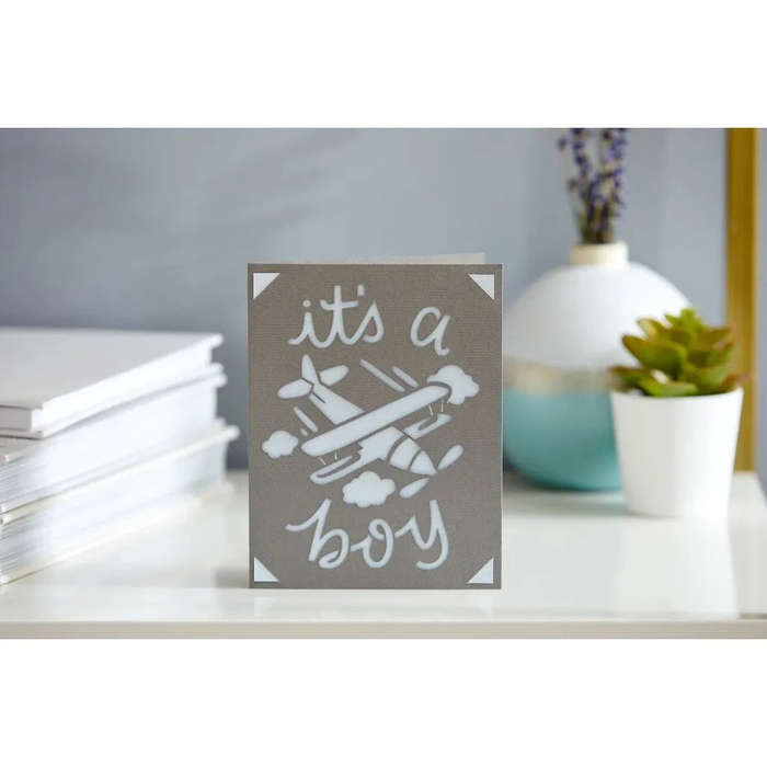 Cricut  A2 Monochromatic Textured Cardstock, 12 Assorted Sheets