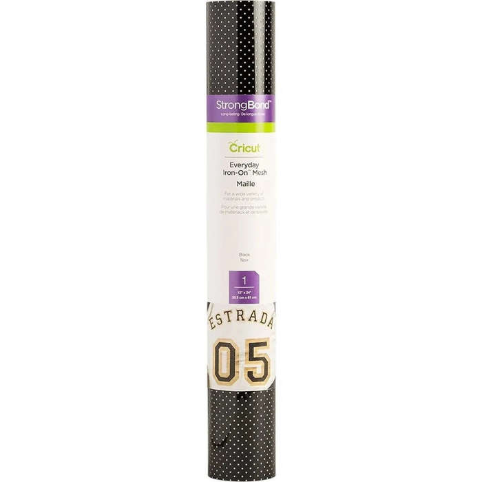Cricut Black Smooth HTV Roll  305 x 610 mm Glossy Vinyl