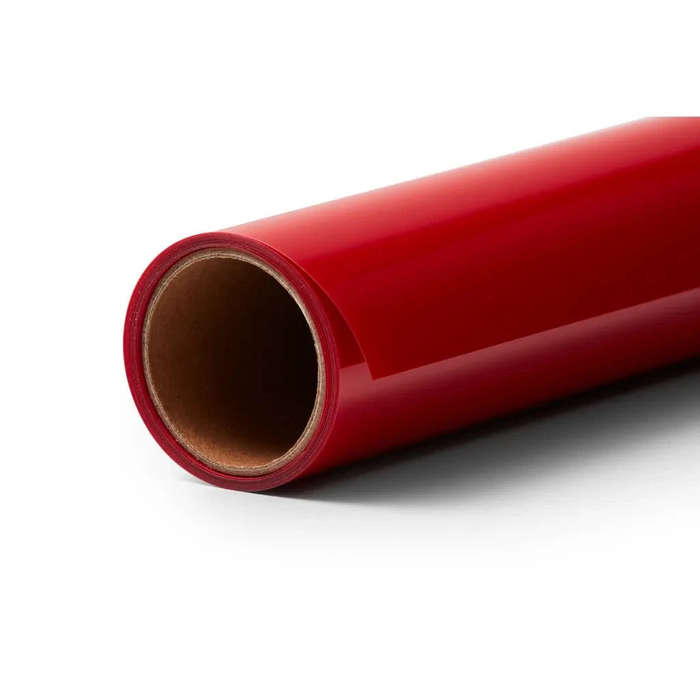 Cricut CC 2009346 Red Glossy Iron-On Heat Transfer Vinyl Roll  5 ft