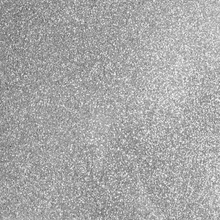 Cricut CC 2009351 Silver Glitter Iron-On Heat Transfer Vinyl Roll  5 ft