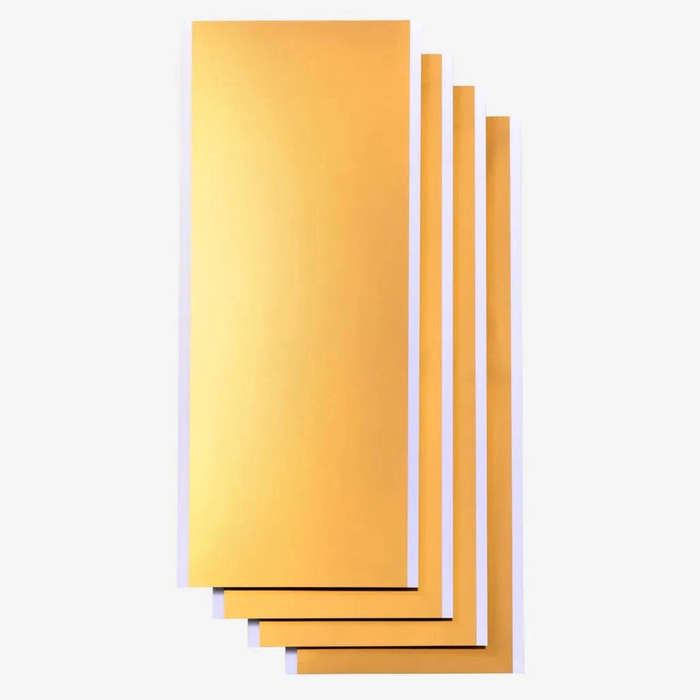 Cricut CC Gold Heat Transfer Vinyl Sheets  4 Pack, Glossy