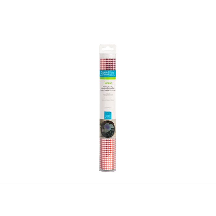Cricut CC PREM VINYL MSC HOLO CH CRC  Cherry Holographic HTV Roll