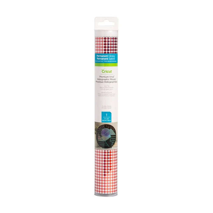 Cricut CC PREM VINYL MSC HOLO CH CRC  Cherry Holographic HTV Roll