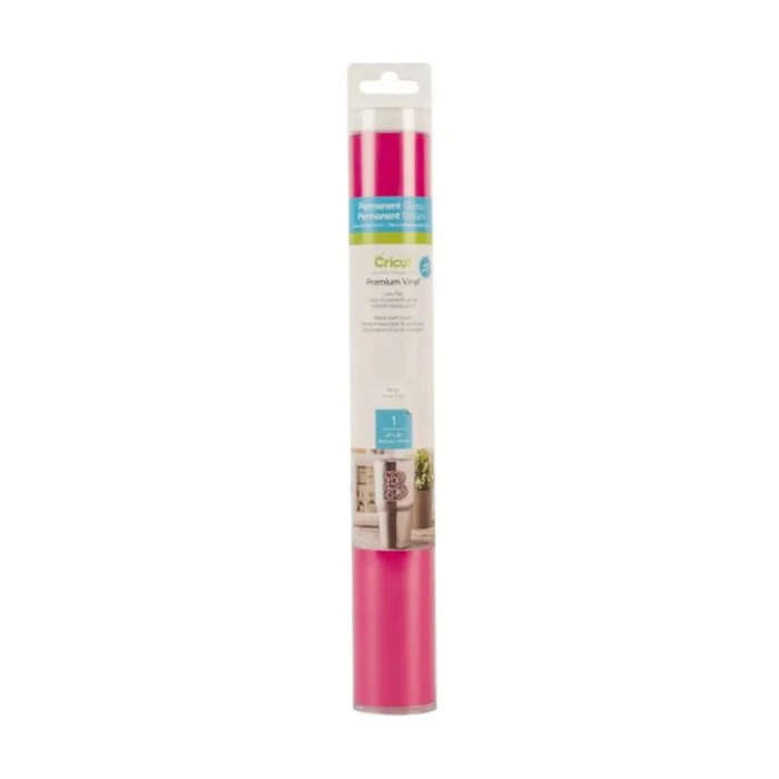 Cricut CC PREM VINYL PERM 30X120 BS  Pink Heat Transfer Vinyl Roll