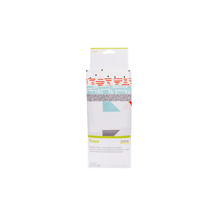 Cricut Designer Fabric Sampler  Rockstar 30x66cm for Cricut Machines