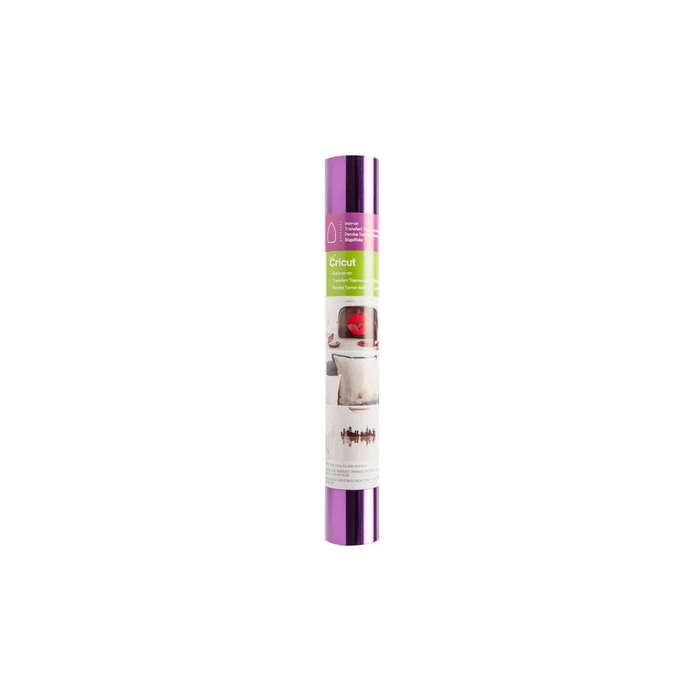 Cricut Foil Iron-On Violet HTV Roll  305 x 610 mm Glossy Vinyl