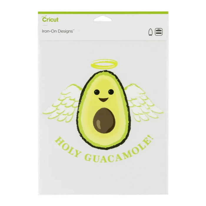 Cricut Iron-On Designs Holy Guacamole 21.5x30cm  Fun Heat Transfer