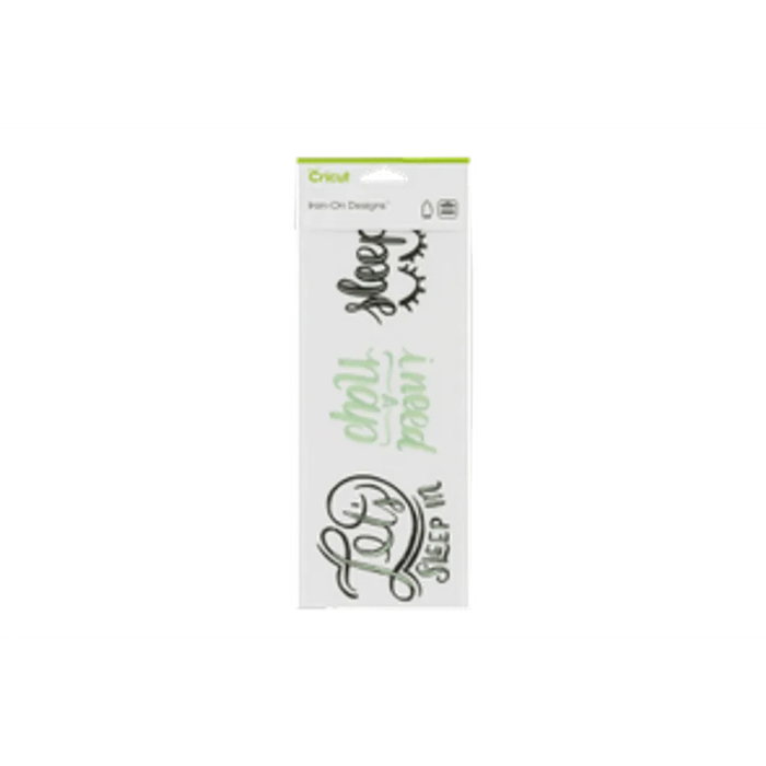 Cricut Iron-On Designs Sleep In 11x30cm  Cozy Heat Transfer Vinyl