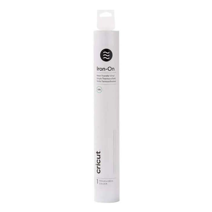 Cricut Iron-On Roll White Glossy  305 x 1520 mm (5 ft)