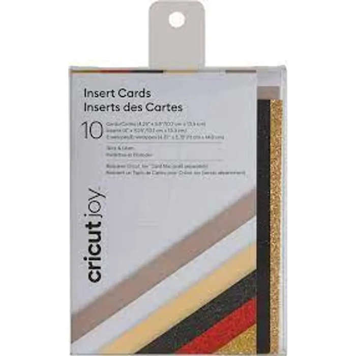 Cricut Joy Insert Cards 10-Pack Glitz & Glam 10.8x14cm  DIY Cards