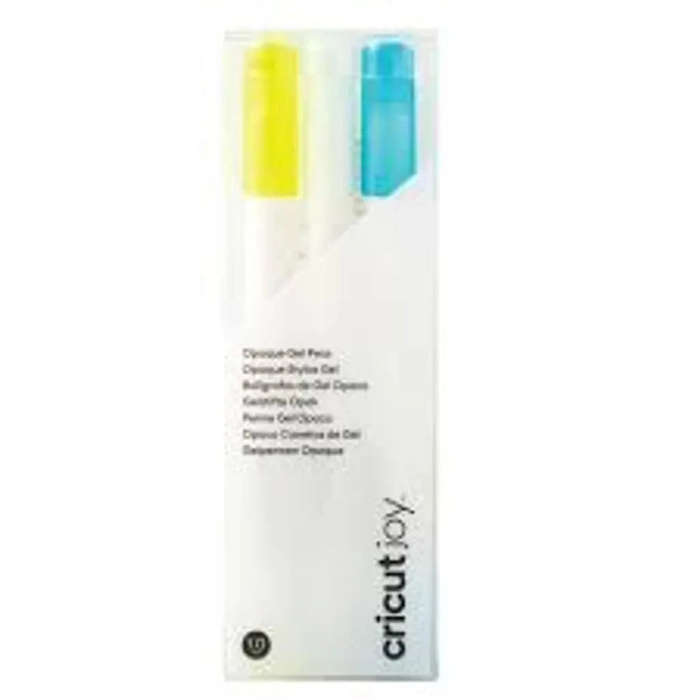 Cricut Joy Opaque Gel Pens 3 Pack  Yellow, White & Blue 1.0mm