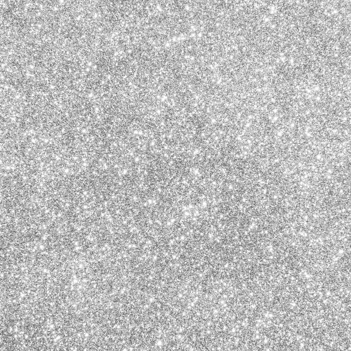Cricut Joy Smart Iron-On Glitter Silver  5.5" x 19" Roll