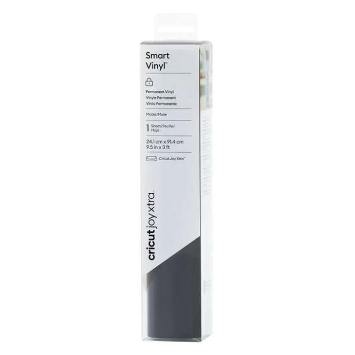 Cricut Joy Xtra Smart Vinyl Black Matte Roll  241 x 914 mm