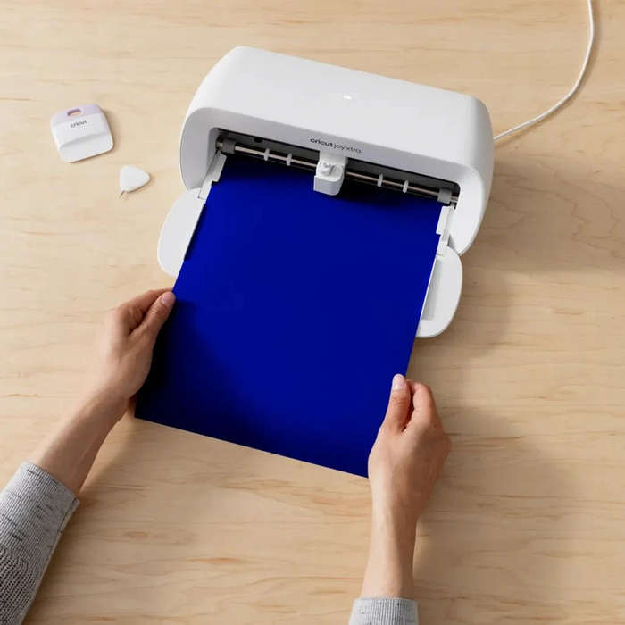 Cricut Joy Xtra Smart Vinyl Blue Matte  3 Sheets 241 x 305 mm