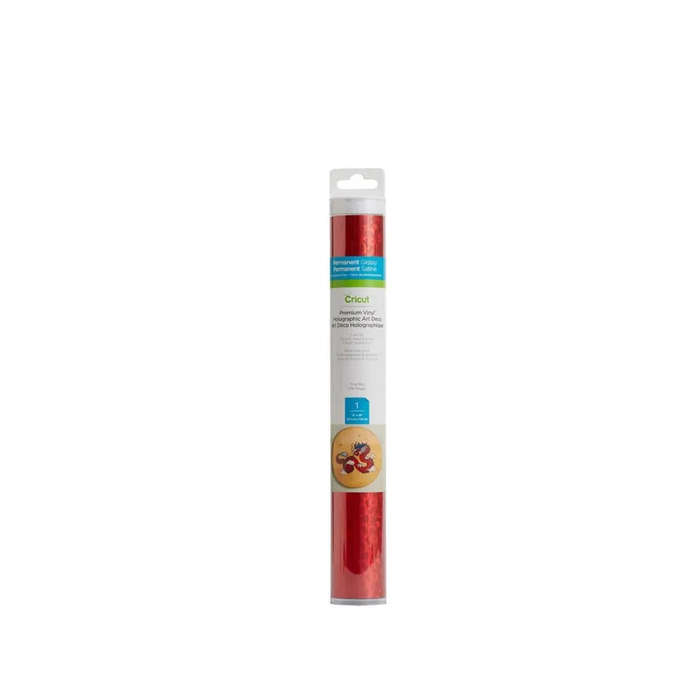 Cricut Premium Vinyl Art Deco True Red  30x122 cm Glossy Roll