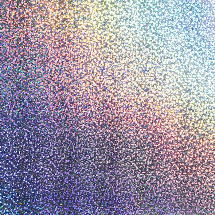 Cricut Premium Vinyl Holographic Sparkle Silver  30x122 cm Roll