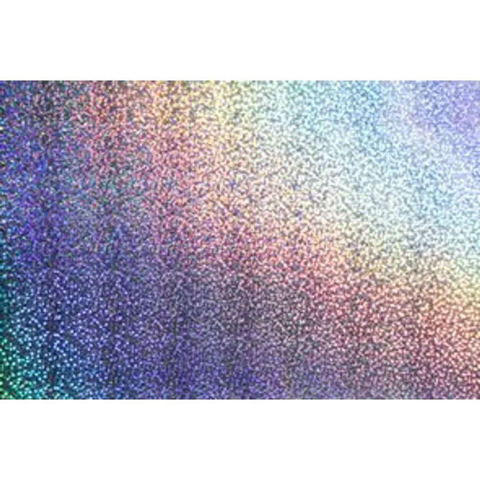 Cricut Premium Vinyl Holographic Sparkle Silver  30x122 cm Roll
