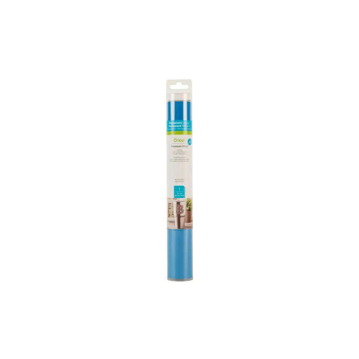 Cricut Premium Vinyl Permanent Medium Blue 30.5x122cm  Glossy Roll
