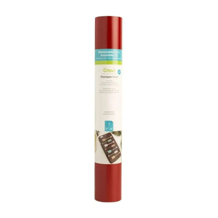 Cricut Premium Vinyl Removable  Red 30x122 cm