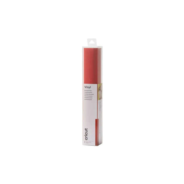 Cricut Shimmer Vinyl Red  30.5cm x 1.2m Sparkle Adhesive Roll