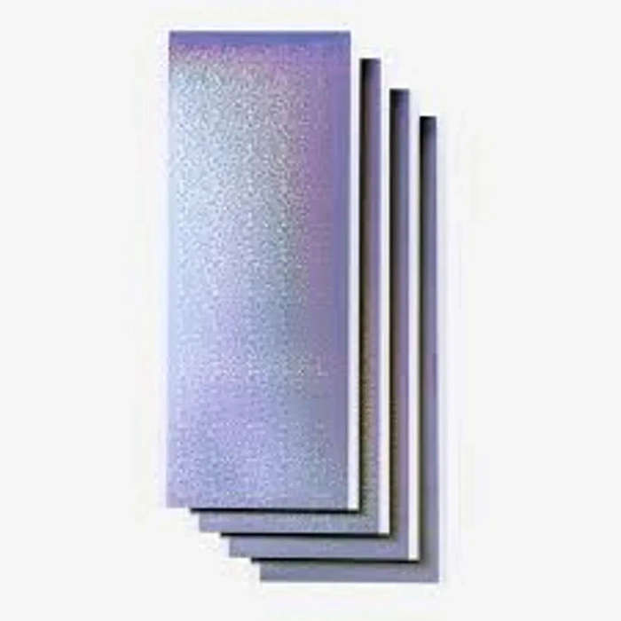 Cricut Silver Glitter HTV Sheets  4 Pack (140 x 330 mm)