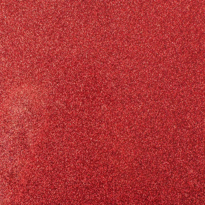 Cricut Smart Iron-On Glitter Red 33x90cm  Heat Transfer Vinyl Roll