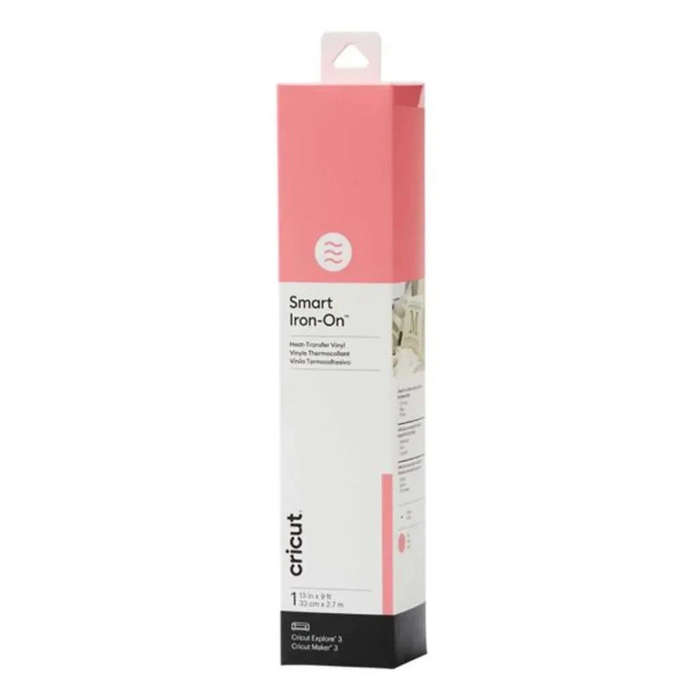 Cricut Smart Iron-On Pink Glossy Heat Transfer Vinyl  2.7m